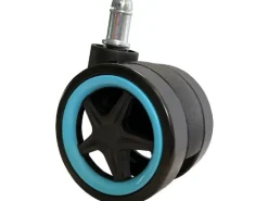LC-Power Rollen LC-CASTERS-DRIFT 5er Set Hellblau