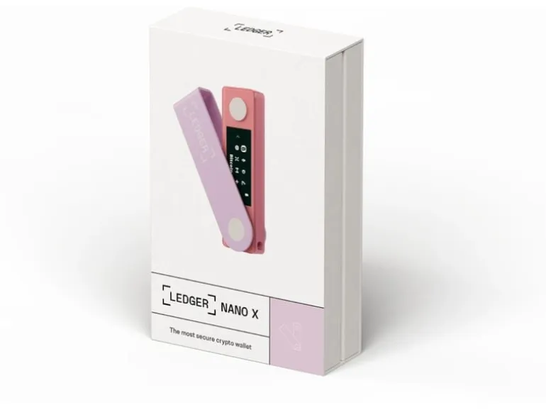 Ledger Nano X Pastel Pink