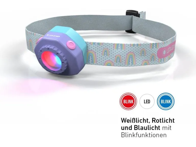 LED LENSER Stirnlampe Kidled 4R Grün