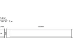 Ledvance Unterbauleuchte LED Cabinet Slim, 50 cm, 10W, 3000 K