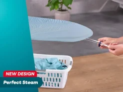 Leifheit Bügelbrettbezug Perfect Steam Air Board Express S/M Blau