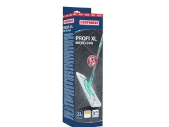 Leifheit Flachwischer Profi XL Micro Duo mit Aluminiumstiel