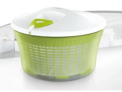 Leifheit Salatschleuder ComfortLine 26 cm, Weiss