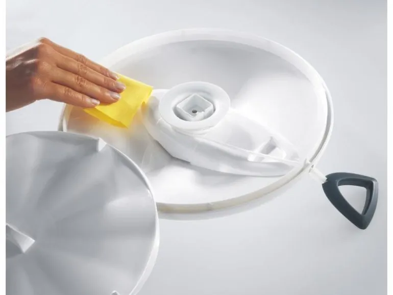 Leifheit Salatschleuder ComfortLine 26 cm, Weiss