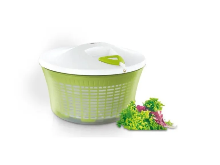 Leifheit Salatschleuder ComfortLine 26 cm, Weiss