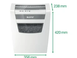 Leitz Bürogeräte Aktenvernichter IQ Home Office, P-4, bis zu 10 Blatt