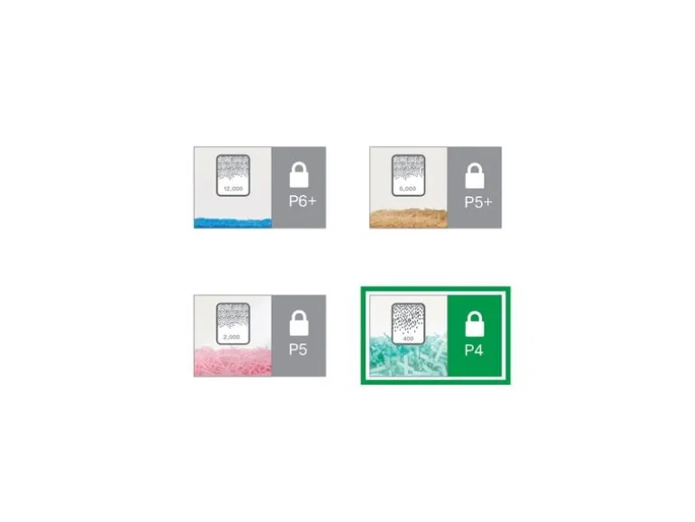Leitz Bürogeräte Aktenvernichter IQ Home Office, P-4, bis zu 10 Blatt