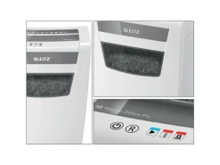 Leitz Bürogeräte Aktenvernichter IQ Home Office, P-4, bis zu 10 Blatt