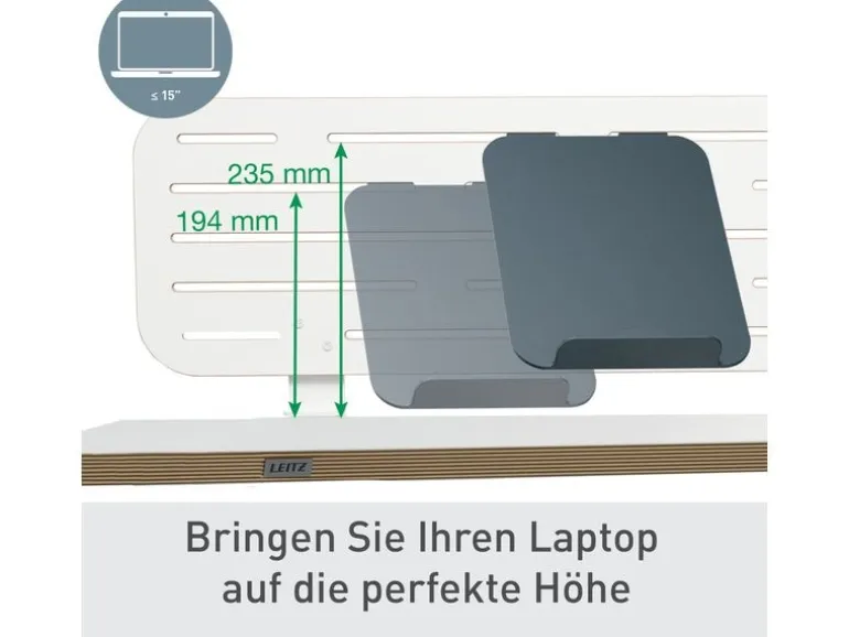 Leitz Ergo Schreibtisch-Organizer Gross, Weiss