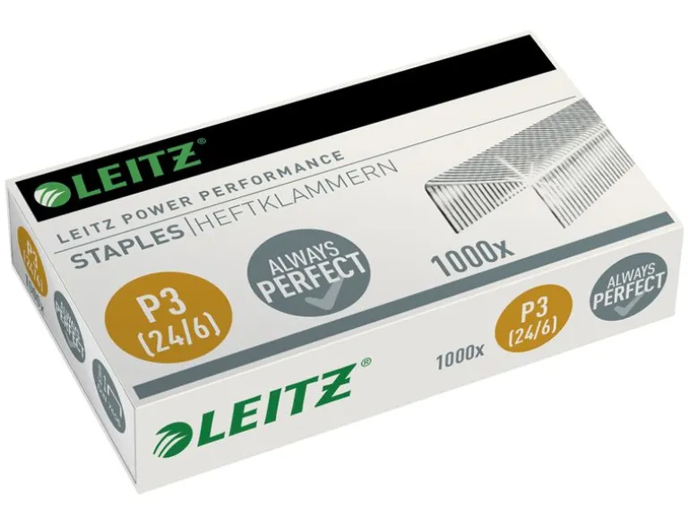 Leitz Heftklammer P3 24/6 1000 Stück