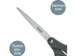 Leitz Schere Titan Schere 18 cm, Titanium