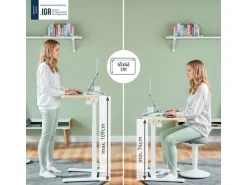 Leitz Stehtisch Ergo höhenverstellbar 65 cm x 46 cm