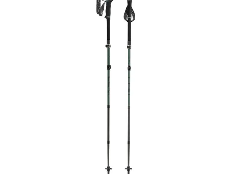 LEKI Wanderstock Makalu FX Carbon Schwarz/Dunkelgrün