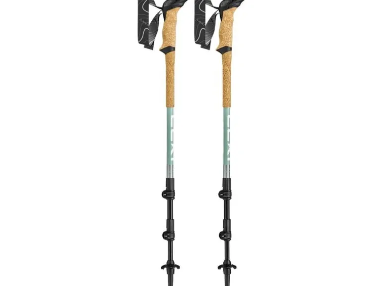 LEKI Wanderstock Makalu Lite Silber/Grüngrau