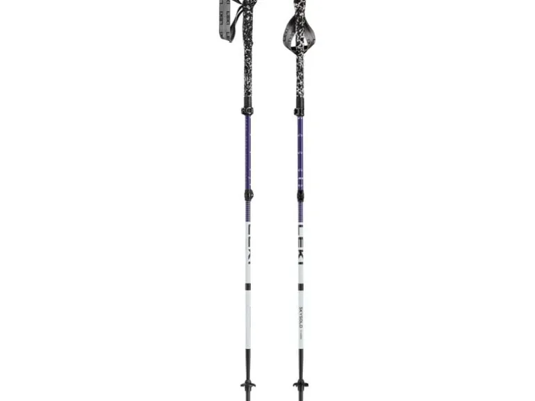 LEKI Wanderstock Skysolo FX Carbon Weiss/Schwarz/Blau