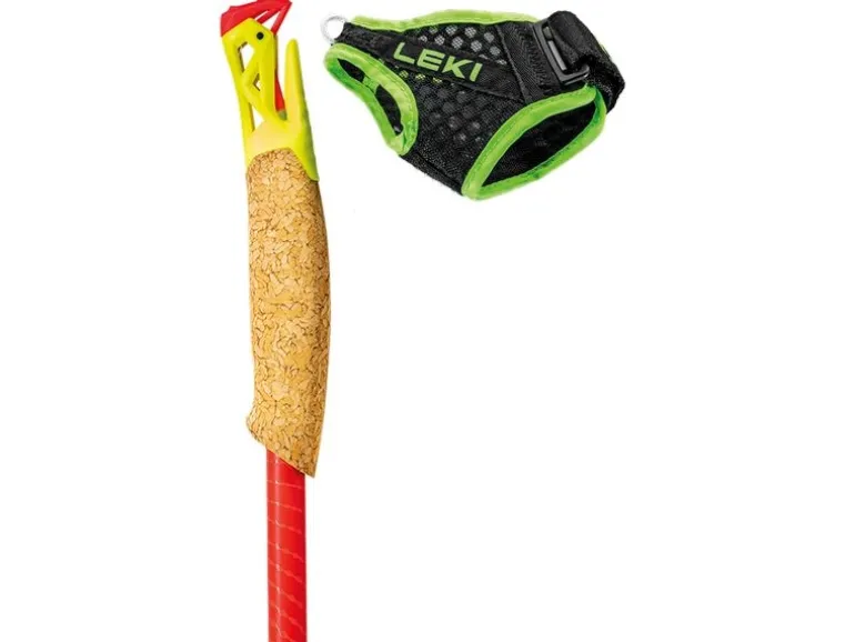 LEKI Wanderstock Ultratrail FX.One Superlite 115 cm Rot/Gelb