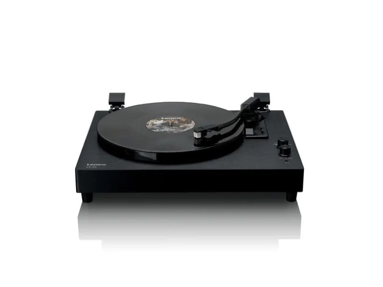 Lenco LS-60BK Bluetooth Retro-Design Holzgehäuse
