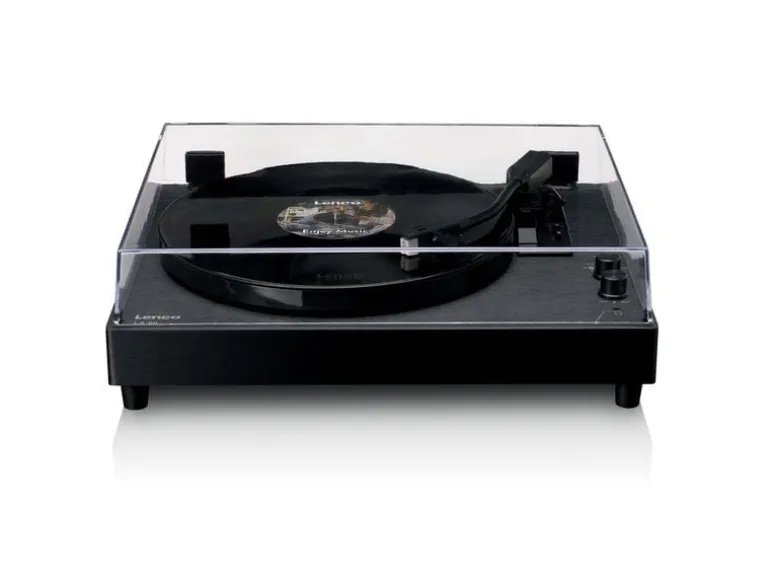 Lenco LS-60BK Bluetooth Retro-Design Holzgehäuse