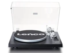 Lenco LS-500 Holz schwarz mit Bluetooth-Empfang