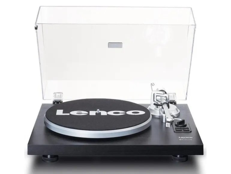 Lenco LS-500 Holz schwarz mit Bluetooth-Empfang