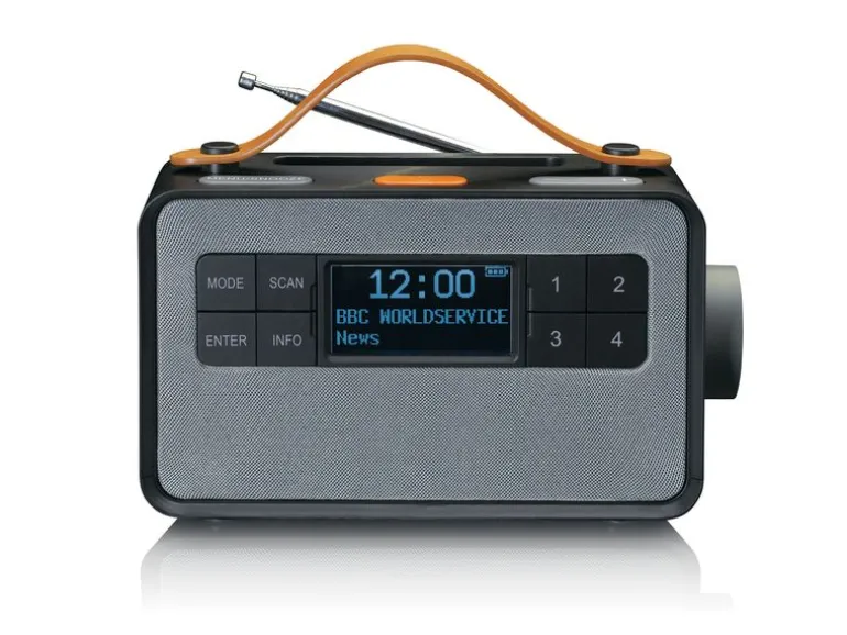 Lenco PDR-065BK DAB+ Kunststoff Schwarz