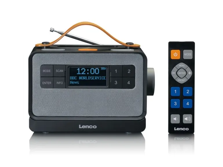 Lenco PDR-065BK DAB+ Kunststoff Schwarz