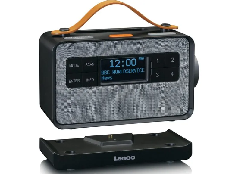 Lenco PDR-065BK DAB+ Kunststoff Schwarz