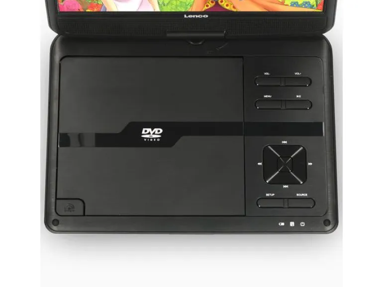 Lenco Portabler Dual DVD Player DVP-1046BK