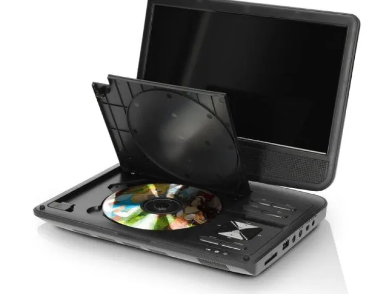 Lenco Portabler Dual DVD Player DVP-1046BK