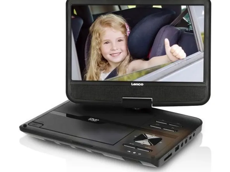 Lenco Portabler Dual DVD Player DVP-1046BK