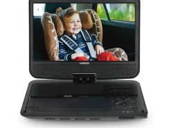 Lenco Portabler Dual DVD Player DVP-1046BK