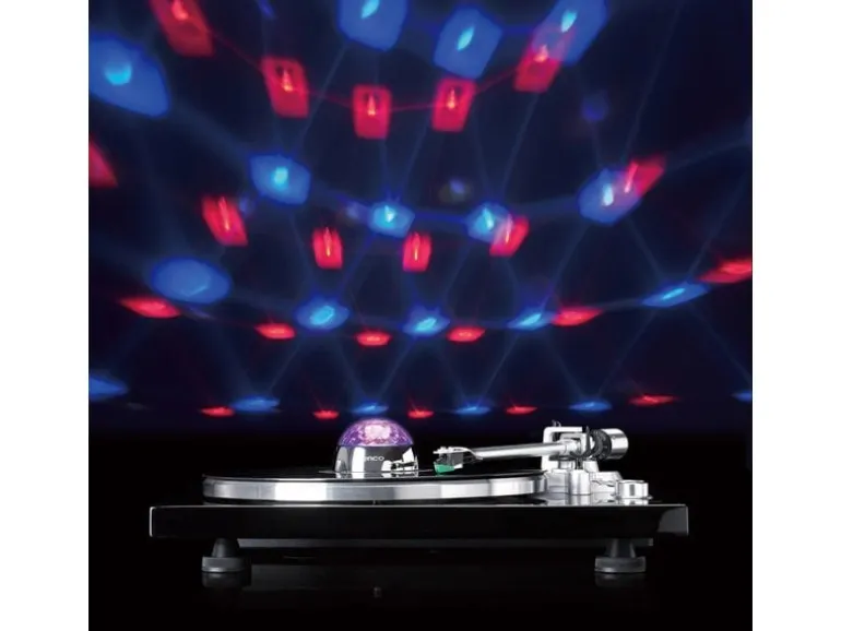 Lenco Stabilisator TTA-080SI Silber, 250 g, mit RGB-Lichteffekten