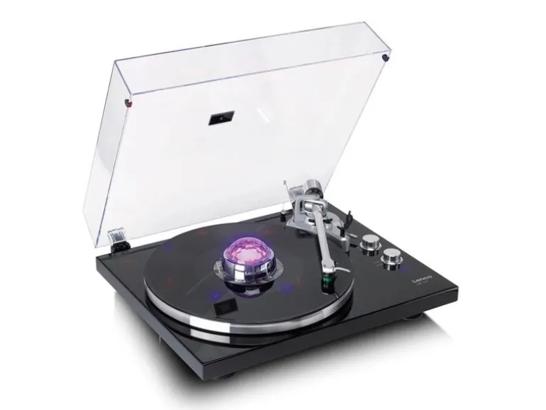 Lenco Stabilisator TTA-080SI Silber, 250 g, mit RGB-Lichteffekten