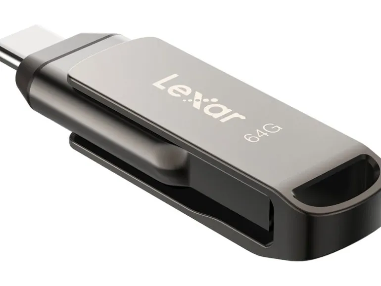 Lexar USB-Stick JumpDrive Dual Drive D400 64 GB