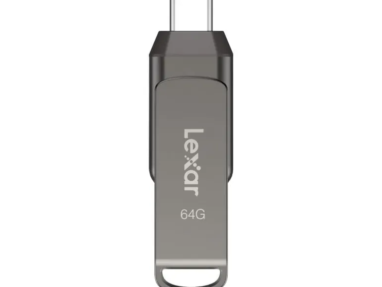 Lexar USB-Stick JumpDrive Dual Drive D400 64 GB