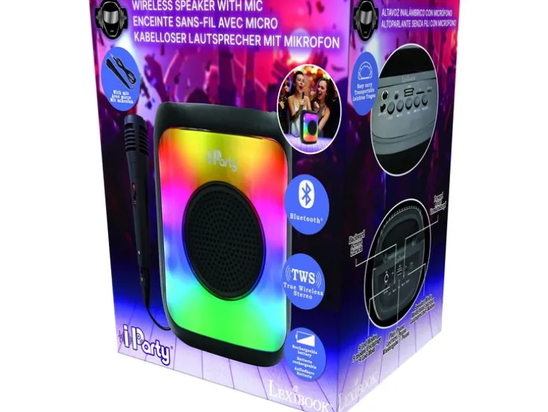 Lexibook Bluetooth Lautsprecher mit Mikrofon