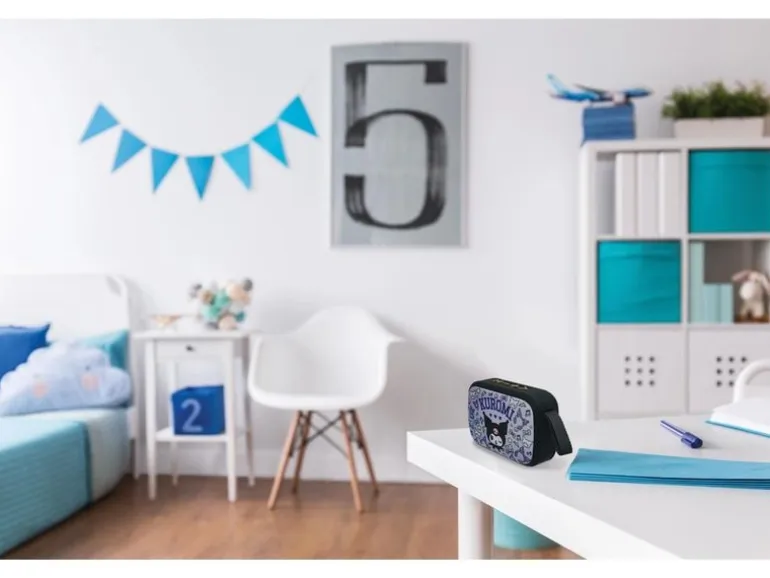 Lexibook Bluetooth-Lautsprecher KUROMI Schwarz/Lila