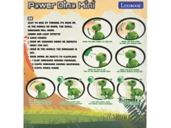 Lexibook Lernroboter Power Dino Mini Dinosaurier