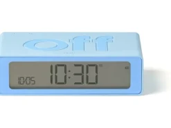 Lexon Digitalwecker Flip Mini Hellblau