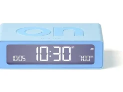 Lexon Digitalwecker Flip Mini Hellblau