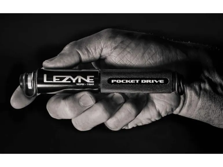 Lezyne Minipumpe Pocket Drive Black