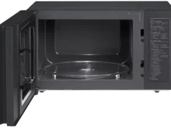 LG Mikrowelle mit Grill MH6565CPB Schwarz