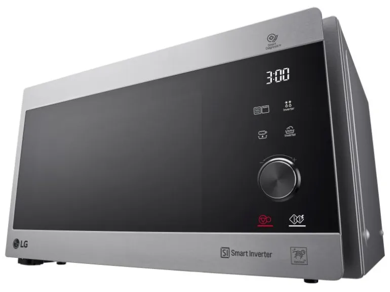 LG Mikrowelle NeoChef MH6565CPS Silber