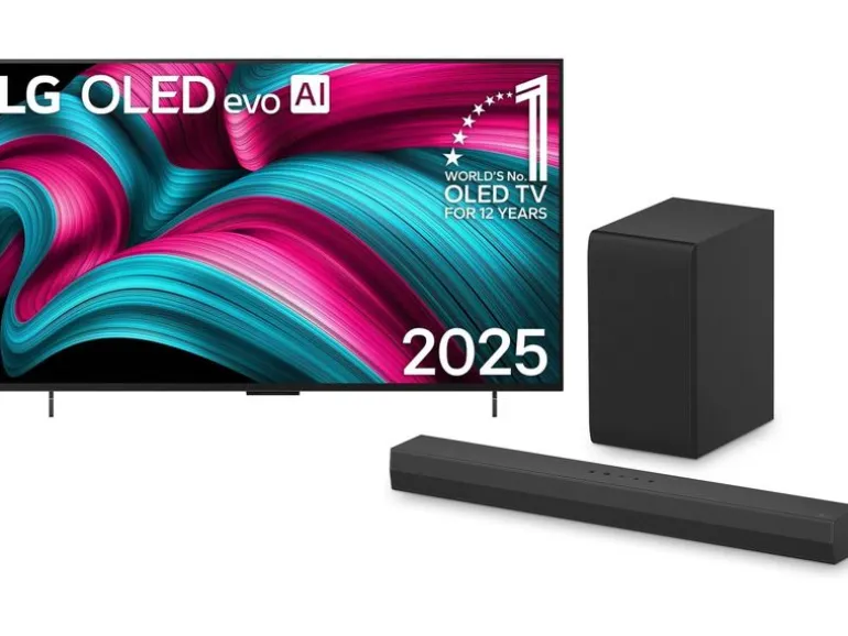 LG TV OLED42C57 inkl. DS40T Soundbar 42", (Ultra HD 4K), OLED