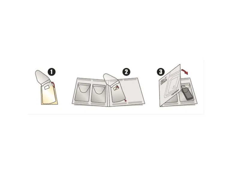 3L Hülle für USB-Stick Transparent