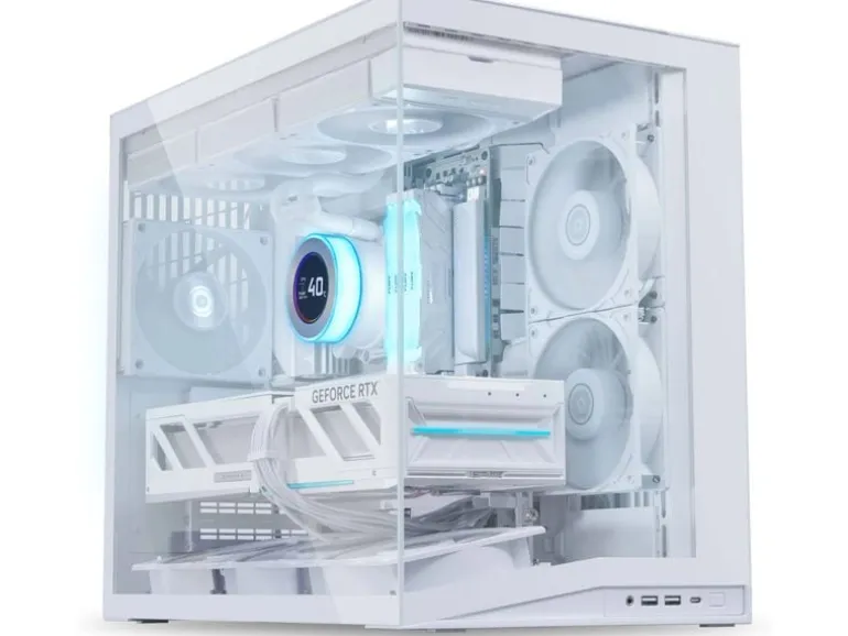 Lian Li PC-Gehäuse O11 Dynamic Mini V2 Flow Weiss