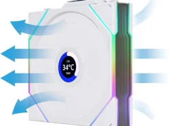 Lian Li Uni Fan TL LCD Wireless Reverse 3er Pack,inkl.Controller