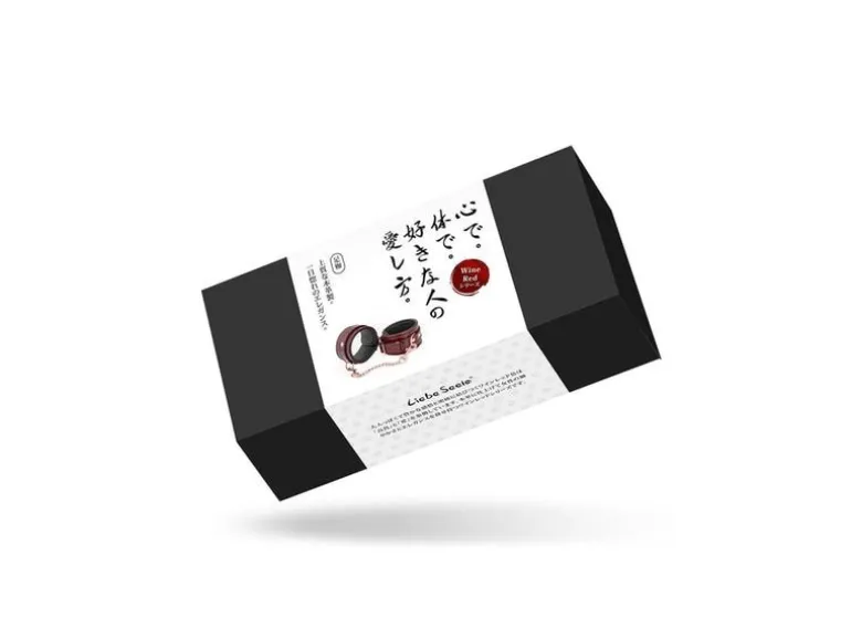 LiebeSeelen Fussfesseln Wine Red