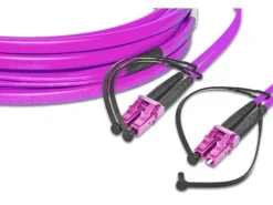Lightwin LWL-Patchkabel Multimode LC – LC, OM4, Duplex, 2 m