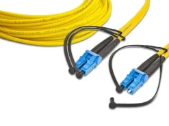 Lightwin LWL-Patchkabel Singlemode LC – LC, OS2, Duplex, 1 m
